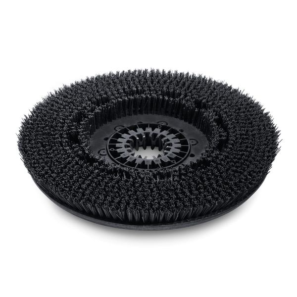 Disc brush complete black D51, Tvrdá, Čierna, 510 mm